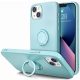  Cellect iPhone 13 Pro Max szilikon tok gyűrűvel türkizkék (CEL-RING-IPH1367-T) 