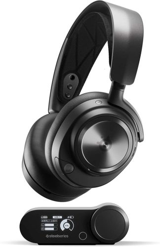  SteelSeries Arctis Nova Pro Wireless PC&PS gaming headset fekete (61520) 
