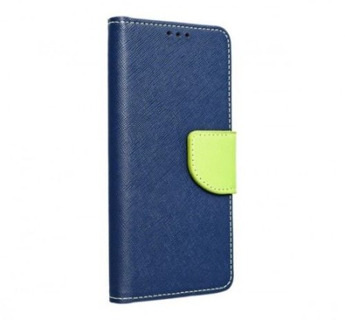  Fancy Xiaomi Redmi Note 11/11S fliptok kék-lime (64455) 