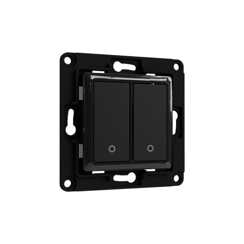  Shelly Wall Switch 2 fali kapcsoló 2 gombos fekete 