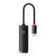  Baseus Lite Series USB-C – RJ45 hálózati adapter fekete (WKQX000301) 