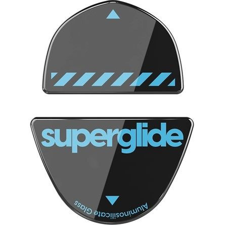  Pulsar Superglide Glass egértalp Logitech G303 Shroud Edition egérhez fekete (LG33SGB) 