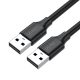  UGREEN US102 USB 2.0mm kábel 1.5m fekete (10310) 