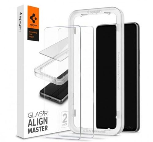  Spigen AlignMaster GLAS.tR Samsung Galaxy A53 5G Tempered kijelzővédő fólia 2db (AGL04306) 