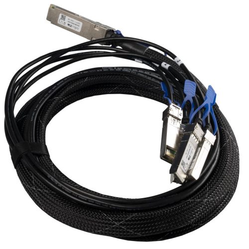  MikroTik XQ+BC0003-XS+ QSFP28 to 4x SFP28 3m break-out kábel 