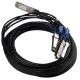  MikroTik XQ+BC0003-XS+ QSFP28 to 4x SFP28 3m break-out kábel 