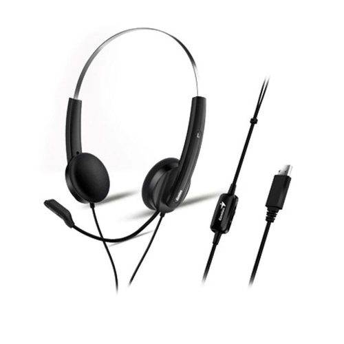  Genius HS-220U headset fekete (31710020400) 