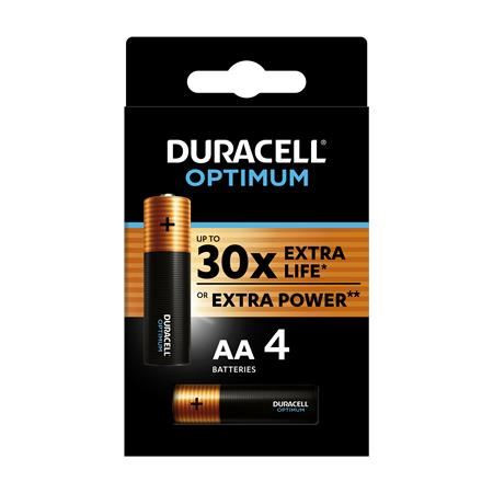  Duracell Optimum ceruzaelem AA 4db (10PP110015) 