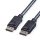  Roline DisplayPort v1.2 apa-apa kábel 5m fekete (11.04.5984-10) 