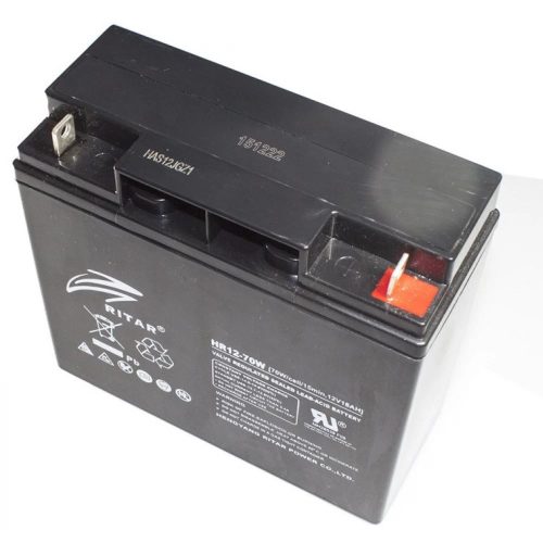  Ritar HR12-70W-F13 12V 70W F13 18Ah nagy áramú zárt ólomakkumulátor 