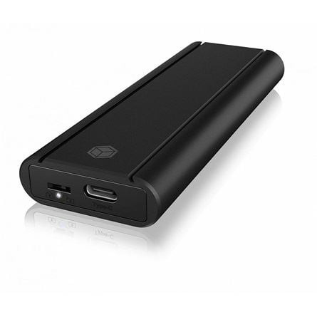  RaidSonic ICY BOX IB-1807MT-C31 külső M.2 NVMe SSD ház fekete 