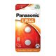  Panasonic alkáli-mangán LR44 gombelem (2db/csomag) (LR-44EL/2B) 