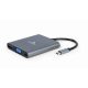  Gembird Multi Port Adapter USB HUB (A-CM-COMBO6-01) 