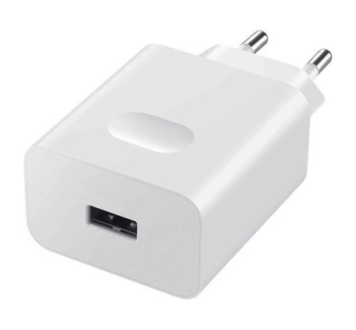  HUAWEI hálózati töltő USB aljzat (5V / 2000 mA, 10W, gyorstöltés támogatás) FEHÉR (HW-100225E00 / 55033325) 