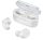  CELLULARLINE SHADOW bluetooth fülhallgató SZTEREO (v5.0, TWS, ultrakönnyű, mikrofon, aktív zajszűrő + töltőtok) FEHÉR (BTSHADOWTWSW) 