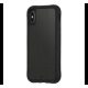  CASE-MATE CARBON FIBRE szilikon telefonvédő (BUMPER, közepesen ütésálló, valódi szénszálás hátlap) FEKETE [Apple iPhone XS Max 6.5] 
