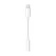  Adapter kábel (3.5mm jack aljzat - lightning 8pin) FEHÉR 