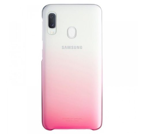  SAMSUNG műanyag telefonvédő (színátmenet) RÓZSASZÍN [Samsung Galaxy A20e (SM-A202F)] 