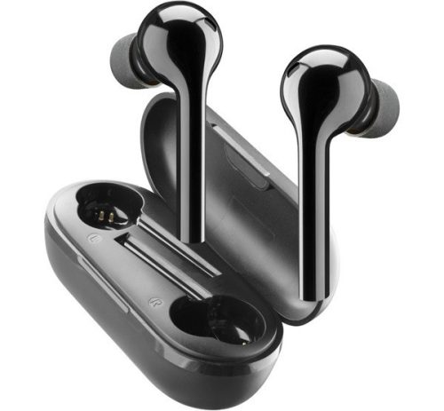  CELLULARLINE FLAG bluetooth fülhallgató SZTEREO (v5.0, TWS, mikrofon, zajszűrő + töltőtok) FEKETE (BTFLAGTWSK) 