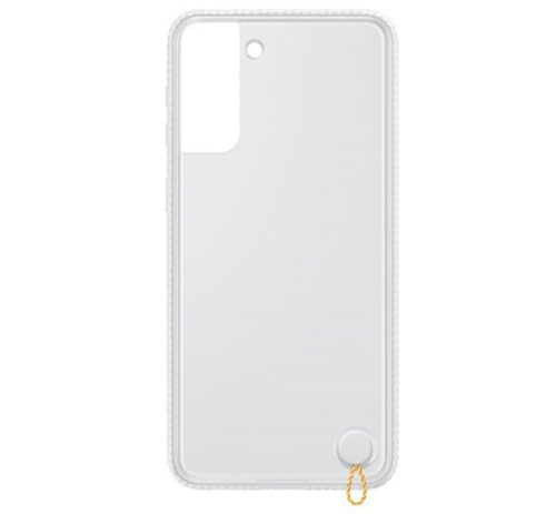  SAMSUNG szilikon telefonvédő (átlátszó hátlap, ütésálló keret) FEHÉR [Samsung Galaxy S21 Plus (SM-G996) 5G] 