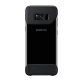  SAMSUNG műanyag telefonvédő (2 részes) FEKETE [Samsung Galaxy S8 Plus (SM-G955)] 