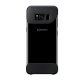  SAMSUNG műanyag telefonvédő (2 részes) FEKETE [Samsung Galaxy S8 (SM-G950)] 