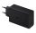 SAMSUNG hálózati töltő USB aljzat / 2 Type-C aljzat (65W, PD gyorstöltés támogatás) FEKETE (EP-T6530NBEGEU) 