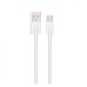  HUAWEI adatkábel és töltő (USB - Type-C, 66W, gyorstöltés támogatás, 100cm) FEHÉR (LX04072043) 