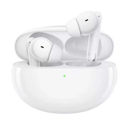  OPPO W52 bluetooth fülhallgató SZTEREO (v5.0, TWS, mikrofon, aktív zajszűrő, LED jelzés + töltőtok) FEHÉR (W52) 