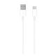  SAMSUNG adatkábel és töltő (USB - Type-C, gyorstöltés támogatás, 80cm) FEHÉR (EP-DR140AWE) 