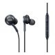 SAMSUNG fülhallgató SZTEREO (3.5mm jack, felvevő gomb, hangerő szabályzó, 2 pár fülgumi, Tuned by AKG) FEKETE (EO-IG955BSEGWW / RYBK1) 