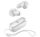  CELLULARLINE PICK bluetooth fülhallgató SZTEREO (v5.0, TWS, mini, mikrofon, zajszűrő + töltőtok + csuklópánt) FEHÉR (BTPICKTWSW) 
