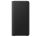 SAMSUNG tok álló (aktív FLIP, oldalra nyíló, bankkártya tartó, textil minta) FEKETE [Samsung Galaxy A7 (2018) SM-A750F] 