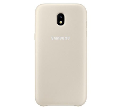  SAMSUNG műanyag telefonvédő (dupla rétegű, gumírozott) ARANY [Samsung Galaxy J5 (2017) SM-J530 EU] 