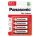  PANASONIC elem (AA, R6R, 1.5V, cink-karbon) 4db / csomag (R6R-4BP / R6RZ/4BP) 