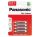  PANASONIC elem (AAA, 1.5V, cink-karbon) 4db / csomag (R03RZ-4BP) 