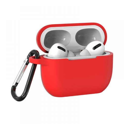  Cellect AirPods Pro szilikon tok 2.5mm piros (AIRPODSP-CASE2.5-R) 