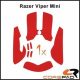  Corepad Soft Grips Razer Viper Mini egérbevonat piros (08361 - #733) 