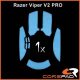  Corepad Soft Grips Razer Viper V2 PRO Wireless egérbevonat kék (08390 - #756) 