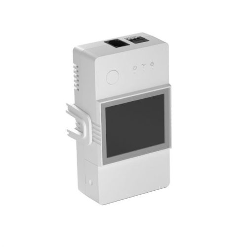  Sonoff TH20 Elite (R3) WiFi-s okosrelé hőmérő bemenettel LED kijelzővel (SON-REL-TH20D-R3) 