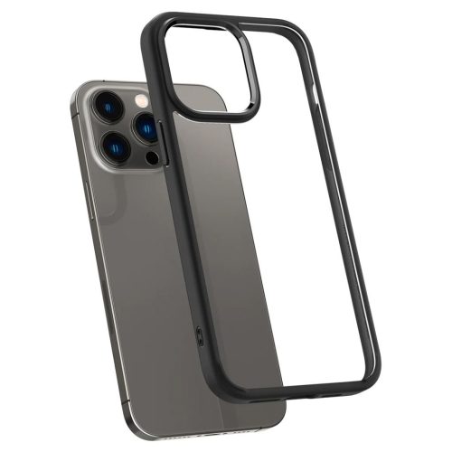  Spigen Ultra Hybrid Apple iPhone 14 Pro Max tok átlátszó-matt fekete (ACS04817) 