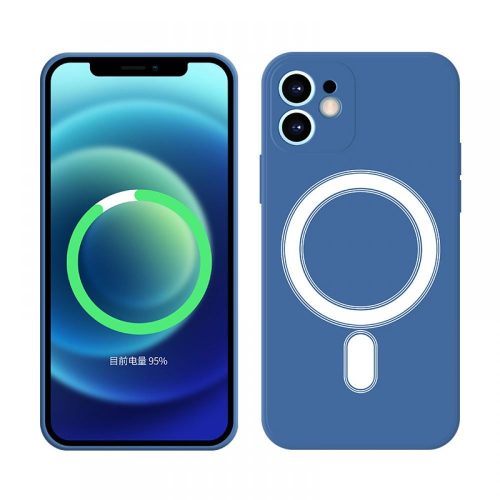  Cellect iPhone 14 Pro mágneses szilikon tok kék (CEL-MAG-IPH1461P-BL) 