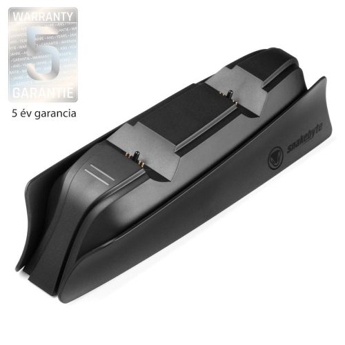  snakebyte TWIN:CHARGE 5 DualSense kontroller töltő fekete (SB916151) 