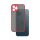  Cellect iPhone 14 Pro Max tok áttetsző-piros/fekete (CEL-MATTIPH1467PMRBK) 