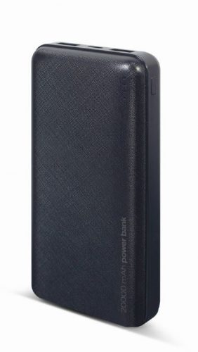  Gembird PB20-02 Power Bank 20000mAh fekete 