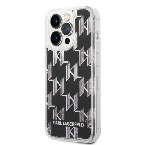  Karl Lagerfeld Apple iPhone 14 Pro  tok fekete (KLHCP14LLMNMK) 