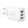  Baseus kompakt gyorstöltő 3x USB-A 17W fehér (CCXJ020102) 