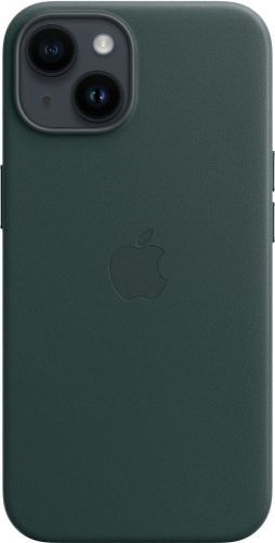 Cellect iPhone 14 Plus magsafe bőr tok sötét zöld (APPLE-MPPA3ZM-A) 