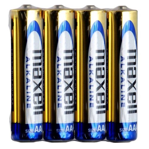  Maxell Alkáli AAA ceruza elem zsugorfóliás (4db / csomag) (LR03) (790260.04.CN) 