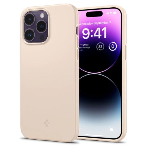  Spigen Thin Fit Apple iPhone 14 Pro tok bézs (ACS04785) 